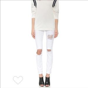 SIWY Highwaisted distressed jeans